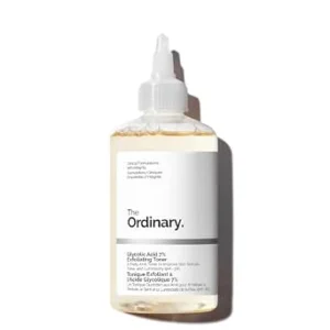 The Ordinary Glycolic Acid 7% Exfoliating Toner, Tónico Exfoliante con Ácido Glicólico, Tónico diario iluminador y suavizante para un tono de piel más uniforme, 100 ml