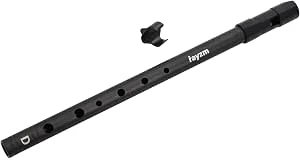 Rayzm Apito irlandês/flauta irlandesa/irrish apito, D Irish Tin Penny Whistle de alumínio de 6 orifícios instrumento de música de vento para iniciantes