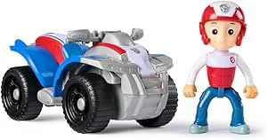 Paw Patrol Patrulha Canina – Moto brinquedo Quad de resgate e figura Ryder – brinquedos crianças 3 anos – presente crianças 3 anos – patrulha canina brinquedos
