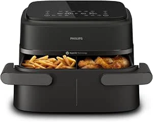 Philips Fritadeira de Cesto Duplo Série 1000