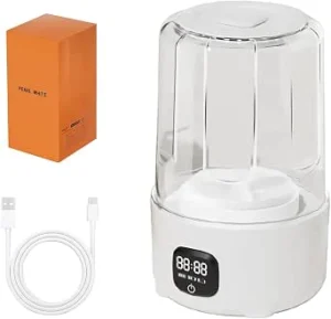 Mini máquina de lavar portátil, roupa interior, máquina de lavar sem fio, máquina de lavar roupa interior com 2 modos, caneca de lavandaria sem fios recarregável para sutiãs, meias de viagem
