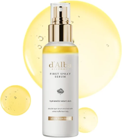 d’alba First Spray Serum com trufas brancas italianas