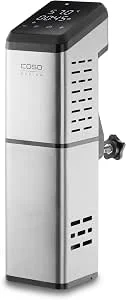 CASO SV 2000 Pro – Sous Vide roner cozinha de baixa temperatura profissional, 2000 W, adequado para 60 l, controlo preciso de 0 a 90 °C em incrementos de 0,5 °C, temporizador de até 99 horas, ecrã