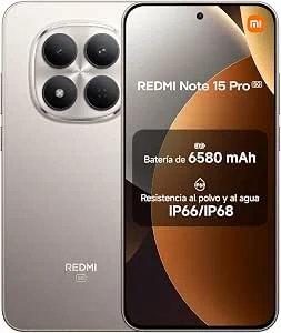 XIAOMI REDMI Note 15 Pro 5G Smartphone 8 + 512 GB câmara de titânio de 200 MP