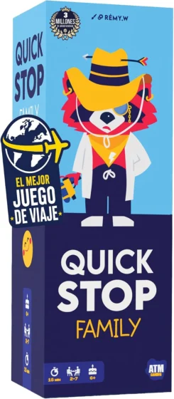 GUATAFAC ATM Gaming Quickstop Family, a partir de 6 anos
