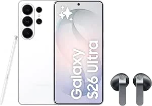 Samsung Galaxy S26 Ultra, 256GB, branco Galaxy Buds4
