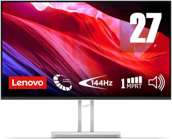 Lenovo L27-4C- Monitor FHD de 27″ IPS, AMD FreeSync, VGA