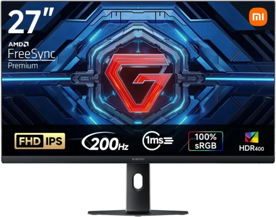 XIAOMI Monitor Gaming 27 polegadas, 200 Hz, 1 ms GTG