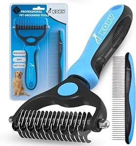 Pente para Cães de Pelo Longo e Curto – Pente para Gatos – Pente para Cães – Pente Gato – Pente para Cães de Pelo Longo – Pente para Gatos Removedor de Pelos – Desembaraçador para Cães – KORY
