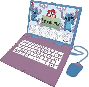 Lexibook, Stitch, computador portátil educacional, JC598Di2