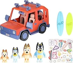 Bluey Pacote de todo-o-terreno familiar dos Heeler e 4
