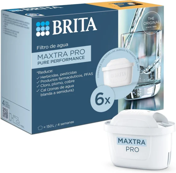 BRITA Cartucho filtro de água MAXTRA PRO Pure Performance