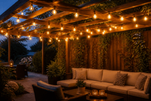 Guirlanda LED Exterior 11m G40