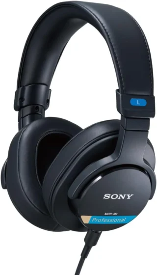 Sony MDR-M1 Auscultadores de Estúdio Fechados, Com Fio