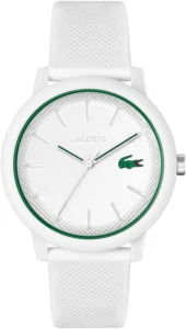 Lacoste Relógio analógico de quartzo para homem ou mulher