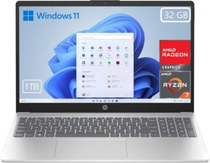 HP 15-fc0243ns Computador portátil FHD de 15,6″ AMD Ryzen