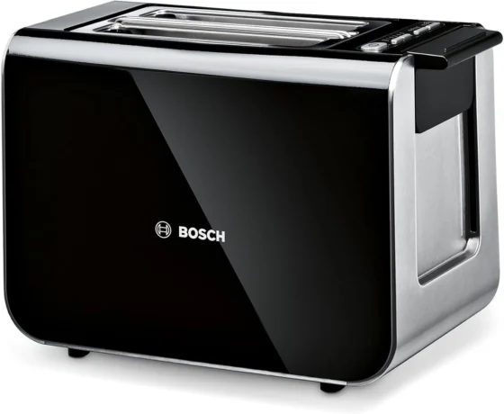 Bosch Styline, torradeira de 2 ranhuras, preto
