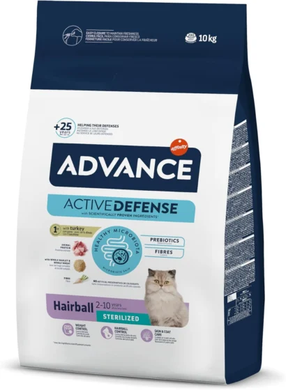 Advance Cat Hairball Sterilized, 10 kg