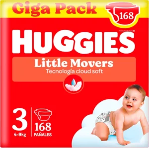 Huggies Little Movers Fraldas para bebé com desenhos Disney