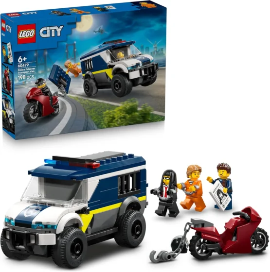 LEGO City Vaneta de transporte penitenciário de polícia de