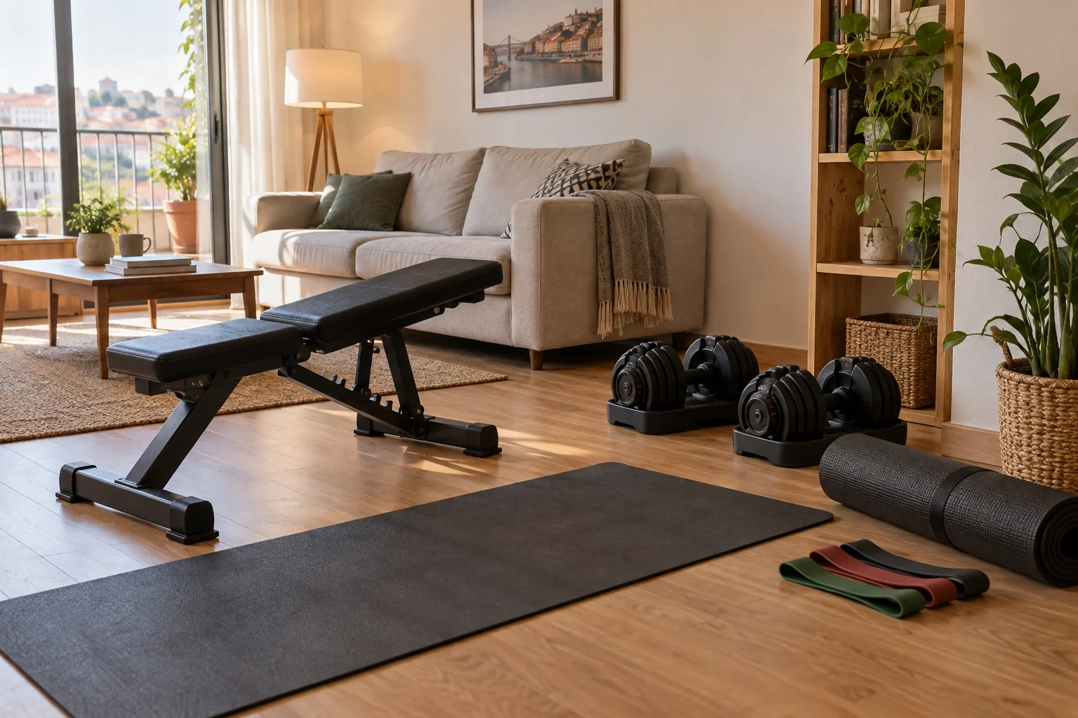 Ginásio em casa: 4 equipamentos para começar