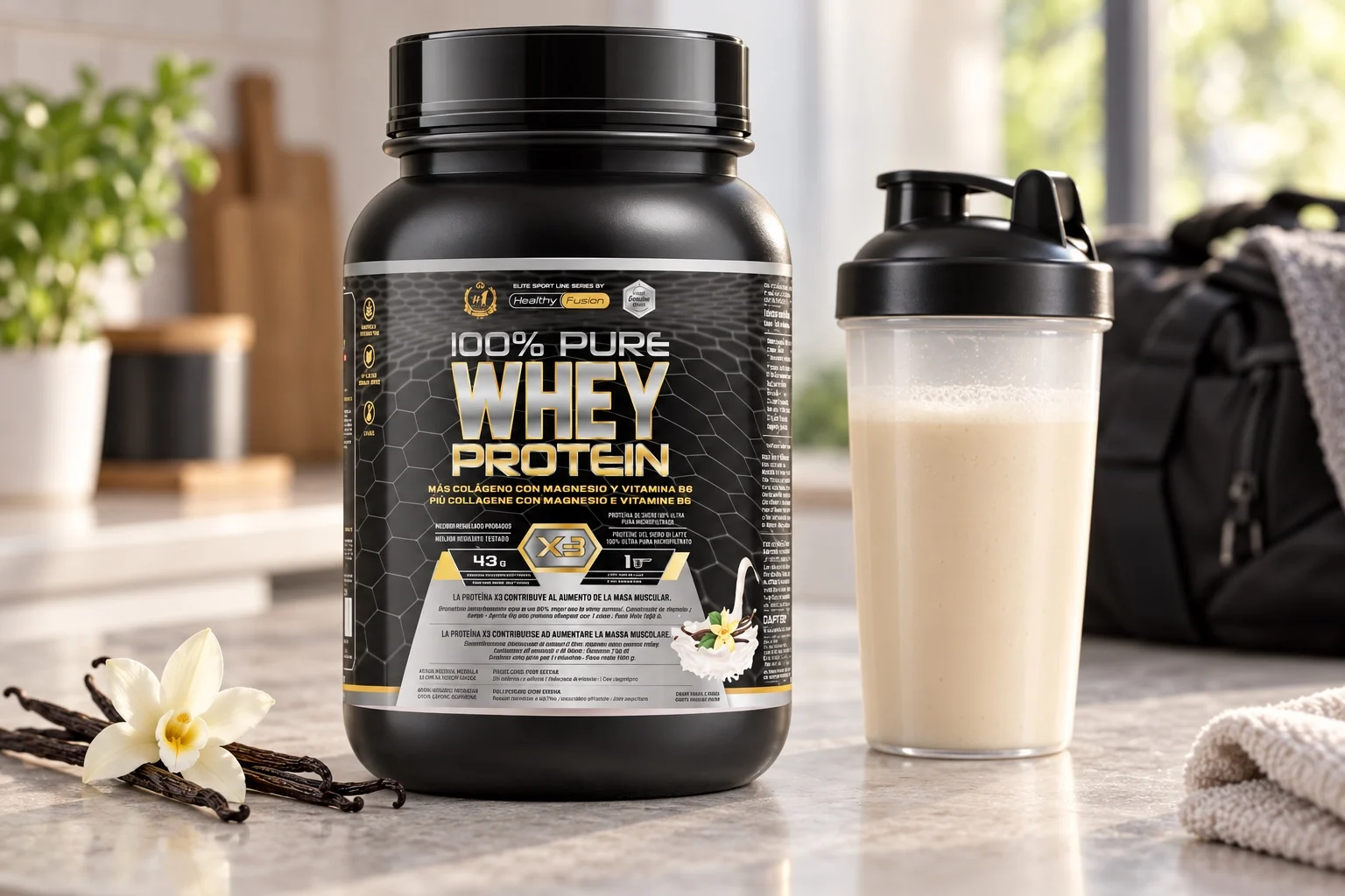 Whey protein colagénio review: Healthy Fusion compensa?