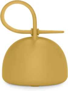 Suavinex, suporte de chupetas para bebés, mostarda