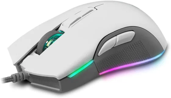 Newskill EOS, rato gaming RGB de 16000 dpi, branco