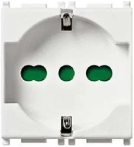 Vimar Série Plana, tomada universal 16 A antibacteriana