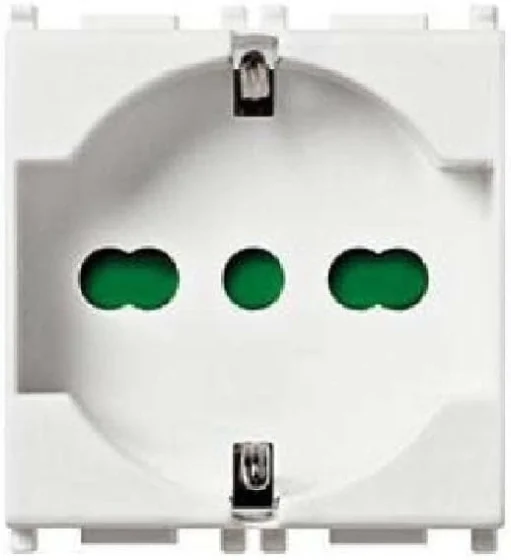 Vimar Série Plana, tomada universal 16 A antibacteriana