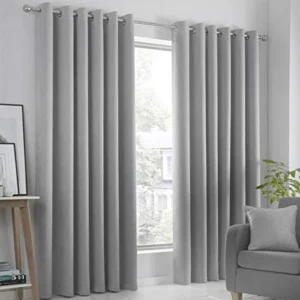 Fusion Strata, par de cortinas com ilhoses 168 x 183 cm