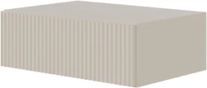 Selsey, mesa de cabeceira suspensa com gaveta, 50 cm