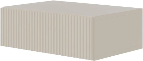 Selsey, mesa de cabeceira suspensa com gaveta, 50 cm