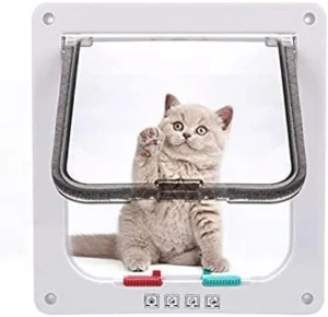 Sailnovo, porta clássica para gatos, tamanho M, branca