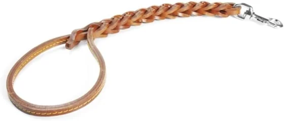 Rinaldo Franco Record, trela para cães de couro, 50 cm
