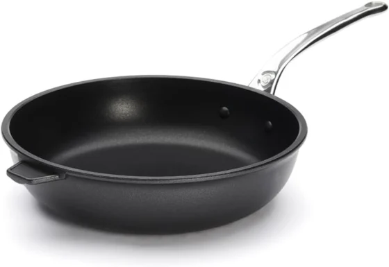 De Buyer Extreme, frigideira em inox de 28 cm com pega de fundição