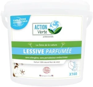 Action Verte, comprimidos de detergente perfumados Ecocert