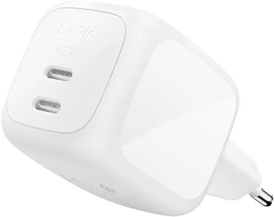 Belkin BoostCharge Pro, carregador USB-C de 2 portas 67 W