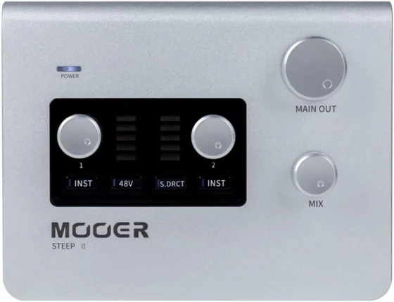 Mooer STEEPII, interface de áudio com efeitos