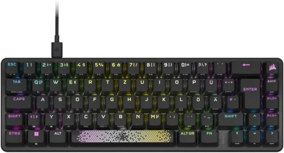 Corsair K65 Pro Mini, teclado gaming 65% com RGB