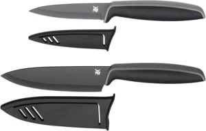WMF Touch, conjunto de 2 facas com estojos, 13 e 9 cm