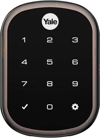 Yale LiftMaster Smart Touchscreen Deadbolt, fechadura