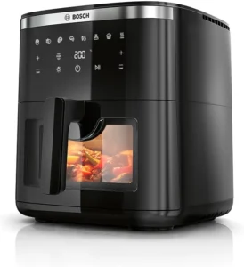 Bosch Serie 6 MAF671B0, fritadeira de ar de 7,2 L, preto