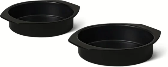 Amazon Basics, moldes redondos de 22,9 cm, conjunto de 2
