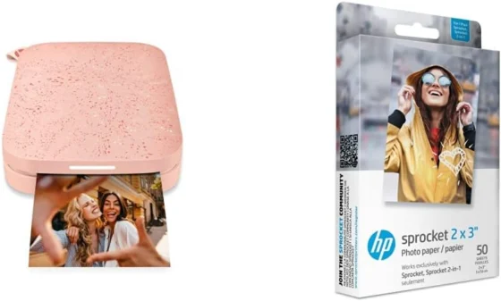 HP Sprocket, impressora fotográfica portátil de 5 x 7,6 cm
