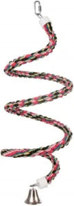 Karlie 47371 Espiral para periquitos papagaios algodão, médio, M