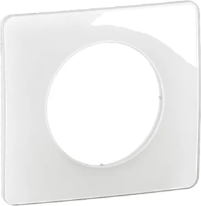 Legrand Celiane, placa de acabamento de 1 posto, branco