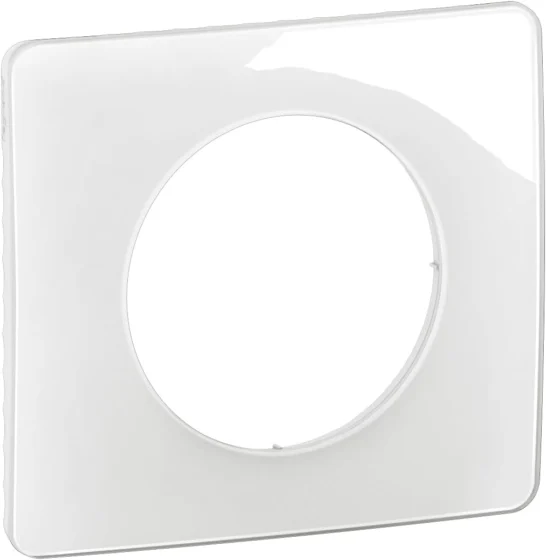 Legrand Celiane, placa de acabamento de 1 posto, branco