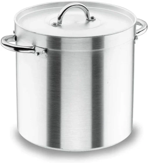 Lacor, panela reta com tampa de chef em alumínio de 24 cm