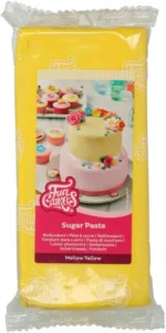 FunCakes, pasta de açúcar Mellow Yellow, 1 kg